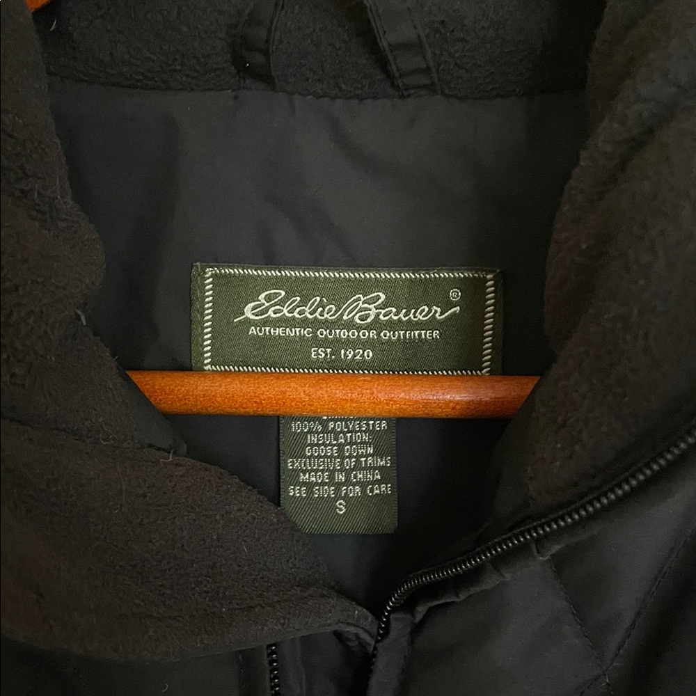 Down Jacket - black quilted women 550 fill - Picture 2 of 3